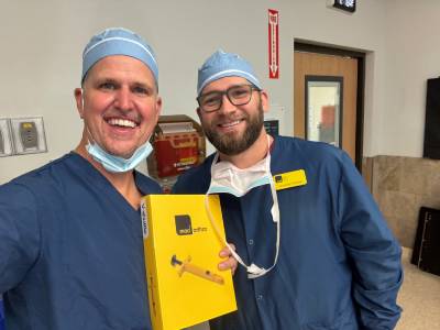 Dr. Byington became the first surgeon in Nebraska to perform a knee arthroscopic MACI cartilage transplant